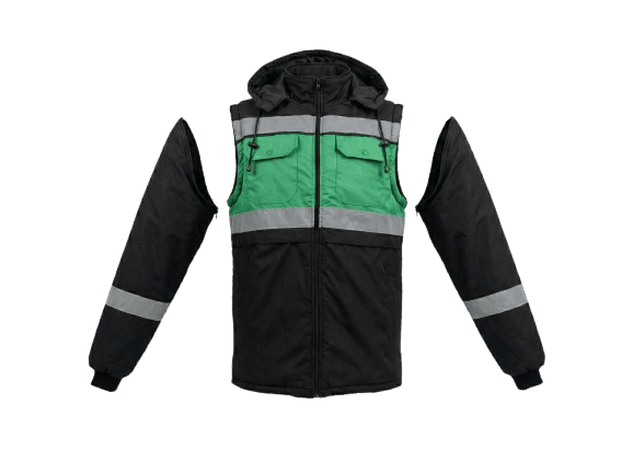 Chaqueta Desmontable Verde