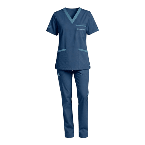 Conjunto Enfermera/Dentista Azul